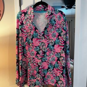 Lilly Pulitzer UPF 50 luxletic cassi popover